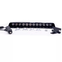 12 modos intermitentes LED 12V coche camión emergencia intermitente tablero estroboscópico luz de advertencia día corriendo Flash luces Led
