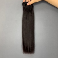 Extensiones de Cabello Humano 100% Real Vietnam Shunfa SDD 14A, Se Pueden Permanecer Alisadas
