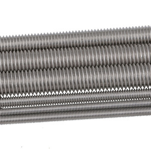 Tiges filetées métriques en acier inoxydable 18-8, galvanisées, pour plafonds suspendus, filetage double extrémité, de M6 à M8 1/2 2/3 pouces - Product Image 5