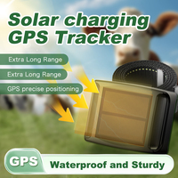 Q19 Faible consommation d'énergie Longue autonomie Localisateur de bétail, de moutons, de chevaux 4G Suivi solaire Animal Vache GPS Tracker