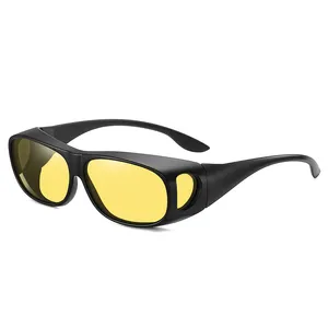 2024 nouveau jour nuit conduite Vision lunettes polarisées mode lunettes de soleil pour hommes femmes Anti éblouissement Fit lunettes de Prescription