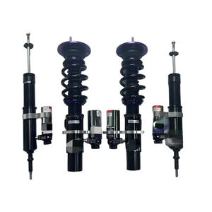 Nouveaux amortisseurs de compétition J-Plus pour E90 E92 2WD/4WD 32-Damping, réglage de la hauteur et des ressorts, acier noir, garantie 1 an - Product Image 3