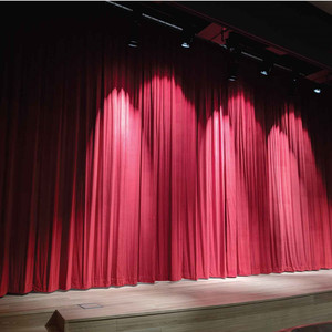 Fornitore di vendita diretta ritardante di fiamma oscurante <span class=keywords><strong>tende</strong></span> di scena <span class=keywords><strong>per</strong></span> <span class=keywords><strong>sala</strong></span> teatro matrimonio su misura di colore e dimensioni - Product Image 2