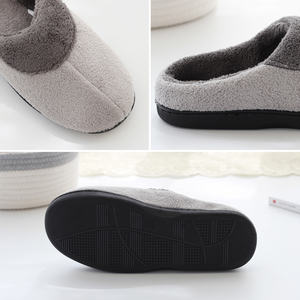 Hot-selling Cozy Memory Fur Winter Warm <strong>Thermal</strong> <strong>Slippers</strong> for <strong>Men</strong> Home - Product Image 4