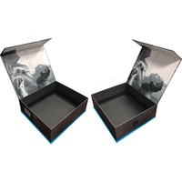 Boîte à fermeture magnétique rigide Boîte cadeau en carton Boîte d'emballage cadeau magnétique de luxe sur mesure avec couvercle