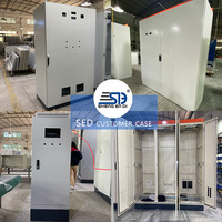 Panneaux de commande électriques spécifiques oem, ensemble complet de conception d'armoire d'alimentation industrielle