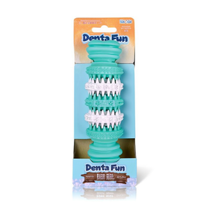 Juguete Masticable para Mascotas Denta Fun Bone Mint de Caucho Natural de 15 cm - Product Image 2