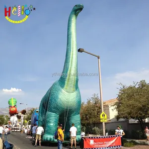 Reklam büyük şişme brachiosaurus model dekorasyon şişme dinozor satılık