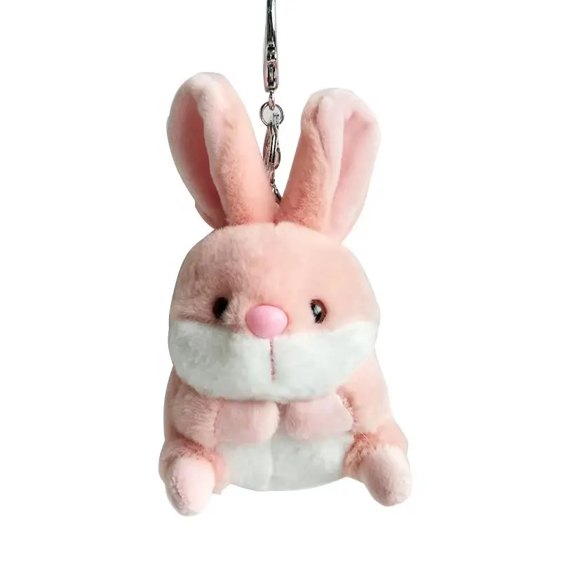 Creative fragrance cute fat pet series little rabbit little bear little pig plush pendant cartoon doll backpack pendant