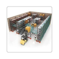Rayonnage à palettes sélectif Mezzanine multi-niveaux à usage intensif fabriqué en Chine pour les solutions d'entrepôt à prix compétitif