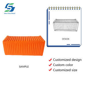 Groothandel Op Maat Gemaakte Container Vorm Stressbal Pu Schuim Realistische Angst Verlichting Speelgoed Gedrukt Logo Lading Thema Relatiegeschenk - Product Image 2