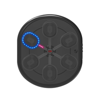 Équipement de musculation à domicile pour adultes 2026, ABS PU, écran LED, musique intelligente, cible de boxe, logo personnalisé, entraînement en silicone, mur de fitness