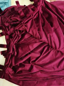 Rideaux, 1 pièce, habits plissés, jrobot & swag portables - Product Image 6