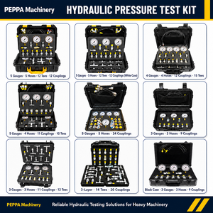 Kit de Prueba de Presión Hidráulica de Alta Calidad, Kit de Manómetro de Presión Hidráulica para Excavadora - Product Image 3