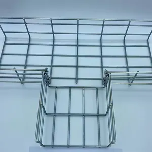 Galvanised Welded Wire Mesh Fence Architectural Aluminum Basket Cable Trays
