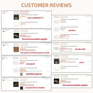 Collar de Joyería Personalizada para Mujer de Acero Inoxidable a Prueba de Agua con Colgante de Circón y Cadenas al por Mayor - Product Image 6