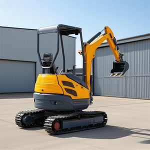 Demand for Best-selling Machinery Compact Mini Excavator 1ton 2ton Rubber Track Hydraulic Digger Low Consumption for Garden - Product Image 5