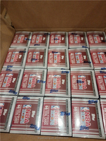 Lot de 40 boîtes en gros – Cartes de collection Jumbo Topps Hoops Basketball 2025-26 – Jeu de cartes à échanger – Cartes de stars du sport