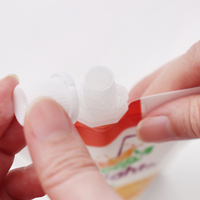Pochette Doypack en plastique PET/PP avec bec verseur pour emballage de boissons, jus, eau, lait, yaourt, liquides, aliments pour bébés et gelée