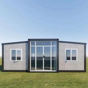 Nouveau design de 20Ft 40Ft Maison mobile villa préfabriquée étanche Maison préfabriquée en conteneur extensible 2 3 chambres à coucher - Product Image 1