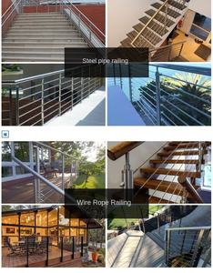 Balustrades en verre et acier inoxydable modernes personnalisées 2025, 50x50 mm, garde-corps de <span class=keywords><strong>terrasse</strong></span> avec installation facile pour balcon d'hôtel, escalier - Product Image 6