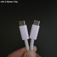 Kabel USB C ke USB C 2m Ekstra Panjang, Tebal, Terjalin, Pengisian Daya Super Cepat, Chip E Marker, PD 240w
