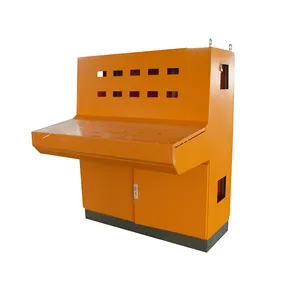Powder-coated outdoor steel IP66 PLC intelligent industrial console Metal wire panel box distribution housing