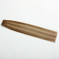 D.S Hair Extensions de cheveux naturels humains de 16 à 26 pouces, tissage invisible, couleur personnalisée pour les acheteurs en gros mondiaux