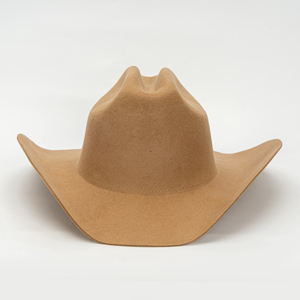 Vente en gros Plusieurs couleurs Printemps Extérieur Mode Western Large Bord 100% Laine Cowboy Fedora Chapeaux pour Femmes Top Chapeaux - Product Image 3