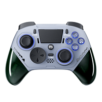 Double choc original personnalisé pour manette PS5 avec manette de jeu vidéo à moteur vibrant pour Pubg voiture PC téléphone sans fil Gaming