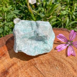 Wholesale High Quality Natural Healing <b>Crystal</b> <b>Raw</b> Stone Amazonite Rough Stone for Home Decoration and Christmas Gifts - Product Image 3
