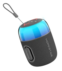 HOPE STARS SC-02mini RGB SPEAKER屋外ストラップIPX6防水ベースポータブルワイヤレススピーカーミニサウンドバーのファッション