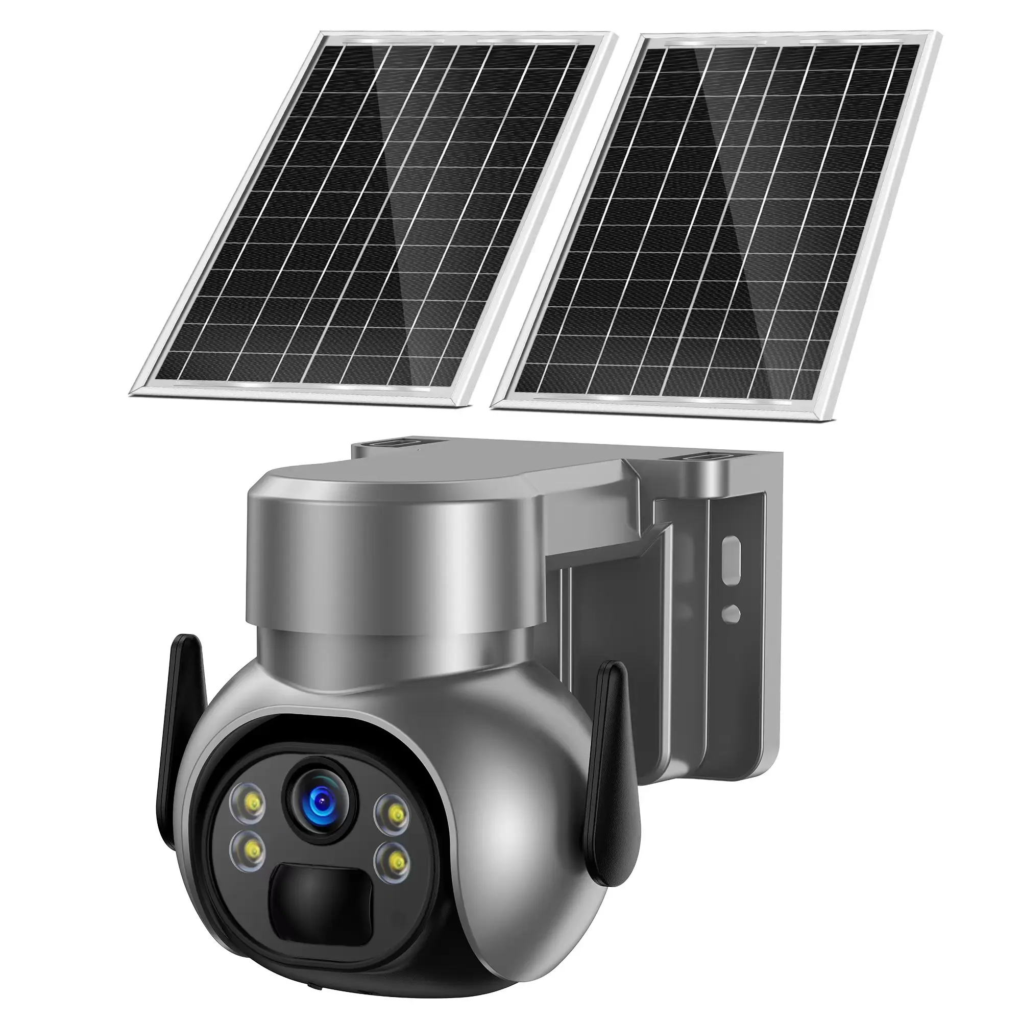 Regis 3MP 4G doppio pannello solare 24 ore registratore telecamera Cctv 4g Sim Card Gsm sicurezza telecamera solare esterna