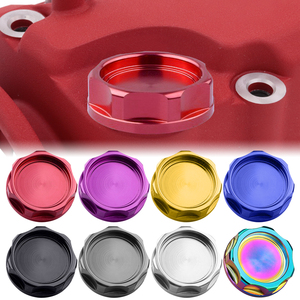 <span class=keywords><strong>Bouchon</strong></span> de réservoir d'<span class=keywords><strong>huile</strong></span> <span class=keywords><strong>moteur</strong></span> JDM de haute qualité pour voiture, couvercle de remplissage de réservoir de carburant en alliage et aluminium chromé - Product Image 3