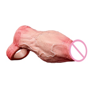 ORALSX Funda de Pene de Simulación para Agrandamiento, Venta al por Mayor, Nueva Funda de Pene Realista para Agrandamiento, Juguete Sexual Erótico, Pene Personalizado de Fábrica - Product Image 3