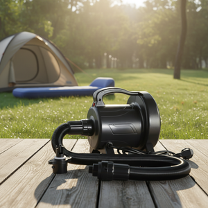 <span class=keywords><strong>Pompe</strong></span> à air électrique portable économique 600W 800W 1200W avec 3 embouts AC 220V-240V 50Hz, gonfleur/dégonfleur pour matelas pneumatique et <span class=keywords><strong>piscine</strong></span> - Product Image 3