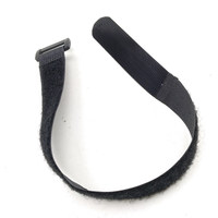 Organisateur de fil à crochet et boucle Offre Spéciale 1 "x 14" boucle de crochet noir sangle de câble réutilisable garder propre