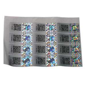 Etiqueta de Seguridad Cosmética OEM, Holograma Reflectante, Código QR, Etiqueta Anti-falsificación Personalizada, Adhesivo de Autenticidad - Product Image 5