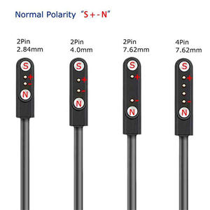 यूनिवर्सल स्मार्ट वॉच चार्जिंग केबल 1a/2a 2-पिन पीसी शेथ चुंबकीय रिस्टबैंड घड़ी चार्जिंग 2-पिन केबल यूएसबी डेटा केबल - Product Image 4