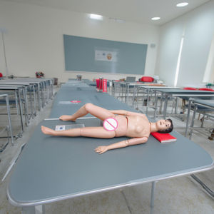 Neues multifunktion ales anatomisches Modell der weiblichen Pflege puppe PVC für die medizinische Ausbildung Gelenk gummiband fixierung - Product Image 2