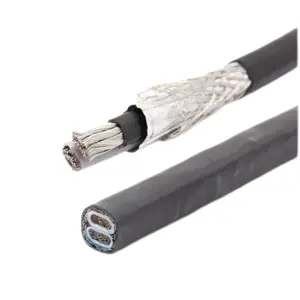 Cable de alimentación Panyu resistente a los rayos UV 2x4 mm2 2x6 mm2 2x10 mm2 Shield RRU para torre ZTE Huawei