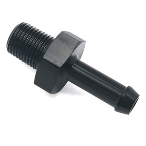 Connecteur Mâle De Réservoir Carburant Yamaha - Tuyau 6 Mm - 1/4" - Moteur Hors-bord - Plastique Noir