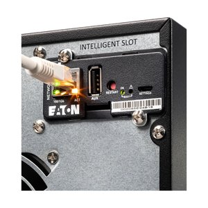 อุปกรณ์สำรองไฟฟ้าแบบเชื่อมต่อสาย Eaton 9E2000I ระบบเฟสเดียว 2000VA สำหรับเครือข่ายคอมพิวเตอร์ ศูนย์ข้อมูล พร้อมระบบป้องกันกระแสเกินและแรงดันเกิน - Product Image 1