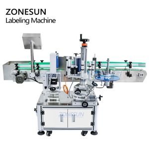 Máy Dán Nhãn Chai Tròn Tự Động ZONESUN ZS-TB822, Máy Dán Nhãn Thực Phẩm Có Thể Cuộn Dọc - Product Image 6