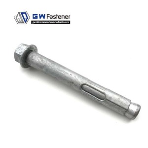 Bulloni Dynabolts M6 M8 M10 M12 M16 Zincati a Caldo con Dado e Rondella, Ancoraggi a Manicotto in Acciaio al Carbonio <span class=keywords><strong>per</strong></span> Applicazioni su Calcestruzzo - Product Image 4