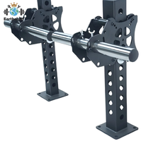 Accessoire amélioré pour machine Smith Glider - Transformez votre rack à squats en machine Smith pour squats, développés couchés et exercices de soulevé de bras