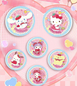 การ์ดสะสมซานริโอสุดน่ารัก คุโรมิ เมโลดี้ คิตตี้ แผ่นรองแก้วเซรามิก ไพ่เกม ของเล่นเด็ก ของขวัญ - Product Image 3