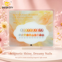 Vernis Gel Magnétique Effet Œil de Chat 9D Sans HEMA Sans TPO – Collection Automne Hiver pour Salons Professionnels et Marques Privées