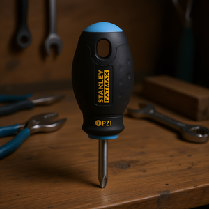 Stanley Fatmax Pozidriv <b>Screwdriver</b> Pz1 100mm Ergonomic Handle - Product Image 3