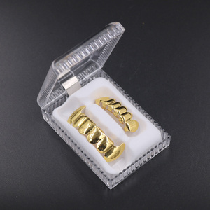 Dents Hip Hop <span class=keywords><strong>Grillz</strong></span> Dents en or bon marché en gros <span class=keywords><strong>Grillz</strong></span> dans les bijoux de corps - Product Image 6